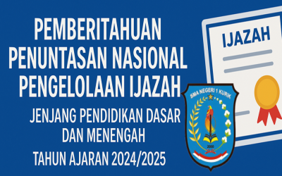 Pemberitahuan Penuntasan Nasional Pengelolaan Ijazah Tahun Ajaran 2024/2025