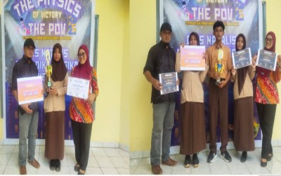 SMA Negeri 1 Kurik Raih Prestasi di Turnamen Fisika UNMUS 2025